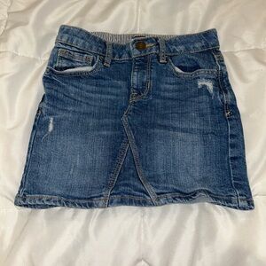 GAP Kids Blue Denim Skirt